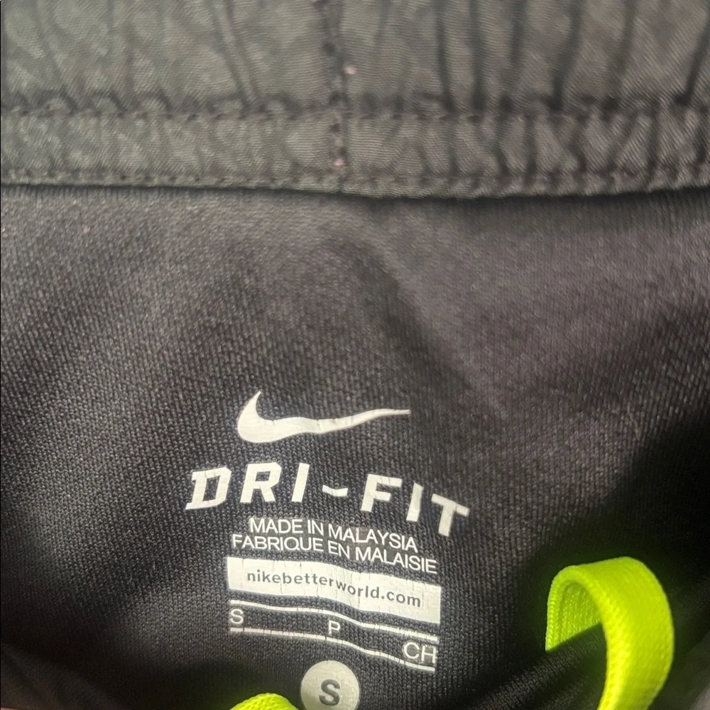 Nike Black Running Athletic Lined Shorts Size Small